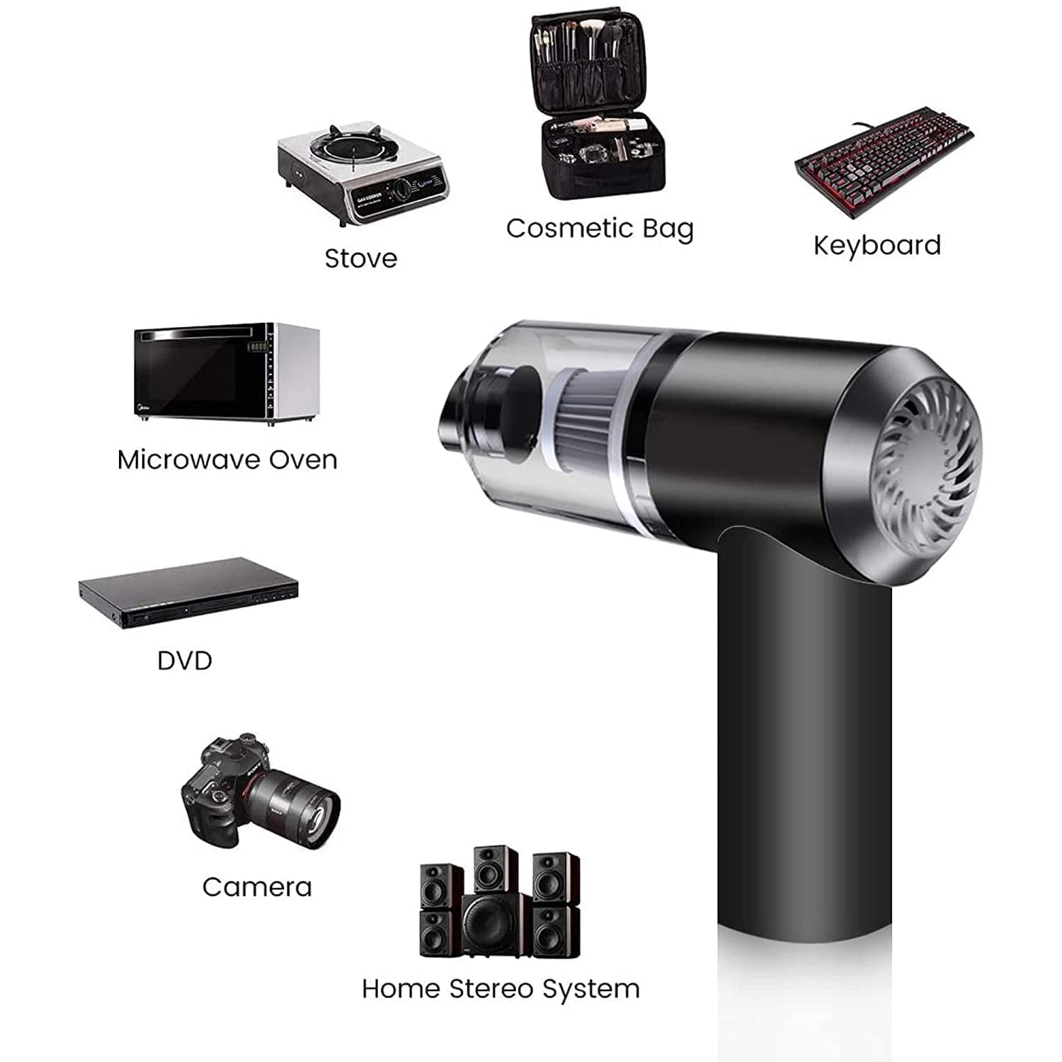 7370 Vacuum Cleaner Dust Collection 2 in 1 Car Vacuum Cleaner 120W High-Power Handheld Wireless Vacuum Cleaner Home Car Dual-use Portable USB Rechargeable 7370 Vacuum Cleaner Dust Collection 2 in 1 Car Vacuum Cleaner 120W High-Power Handheld Wireless Vacuum Cleaner Home Car Dual-use Portable USB Rechargeable
